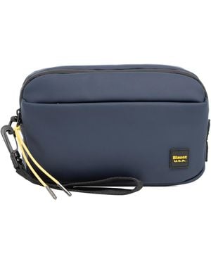 Blauer Beauty case thom - Blu