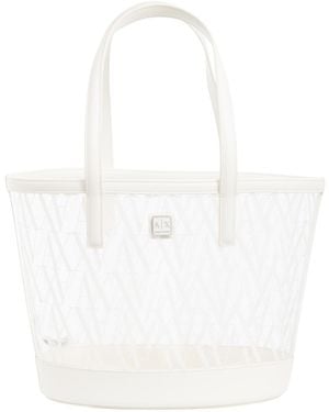ARMANI EXCHANGE Borsa secchiello claire - Bianco