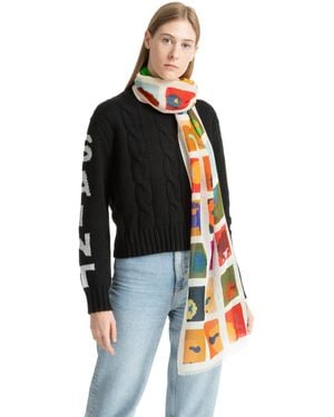 Barbieri Wool Scarf - Orange