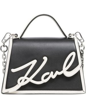 Karl Lagerfeld K/signature 2.0 Handbag - Black