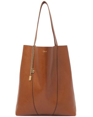 Chloé Shopping bag spin - Marrone