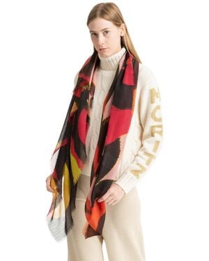 Barbieri Wool Scarf - Orange
