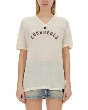 Courreges T-shirt - Grey