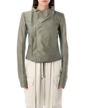 Rick Owens Giacca in pelle - Grigio