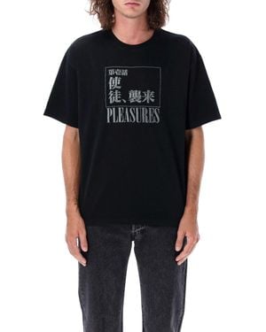 Pleasures Evangelion Angel Attack T-shirt - Black