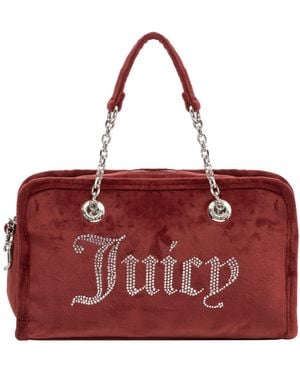 Juicy Couture Kimberly Bowling Handbag - Red