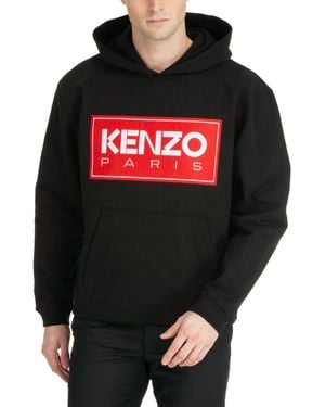KENZO Cotton Hoodie - Red