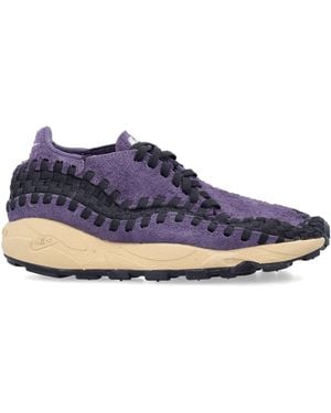 Nike Air Footscape Woven Trainers - Blue