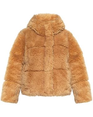 UGG Ronney Faux Fur Coats - Brown