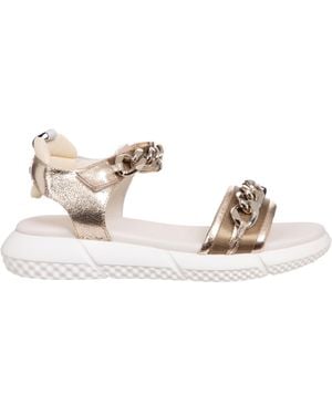 Elena Iachi Swing Sandals - Natural