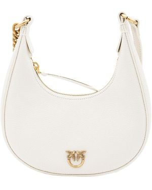 Pinko Brioche Hobo Bag - White