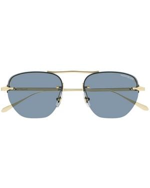 Montblanc Sunglasses Mb0404s - Blue