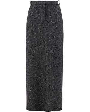 Crida Milano Este Midi Skirt - Black