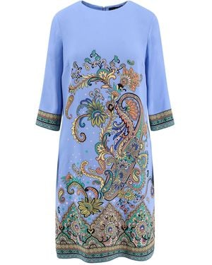 Etro Midi Dress - Blue