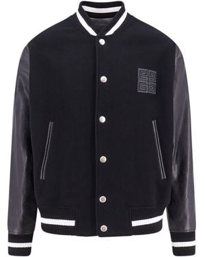 Givenchy 4g Bomber Jacket - Blue