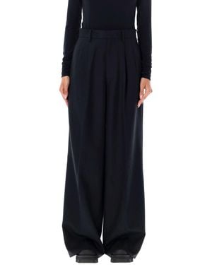 Junya Watanabe Pantaloni pleated - Nero