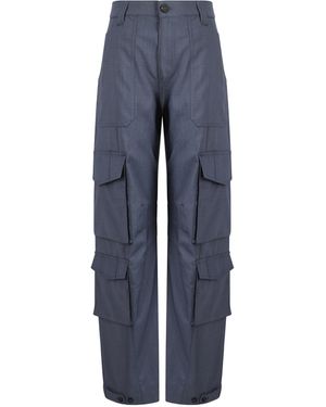 Golden Goose Journey Cargo Trousers - Blue