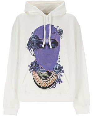 ih nom uh nit Hoodie - White