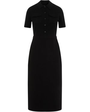 Theory Midi Dress - Black