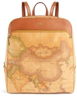 Alviero Martini 1A Classe Geo Classic Backpack - Brown