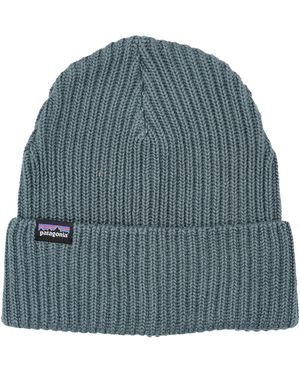 Patagonia Fisherman Rolled Beanie - Blue