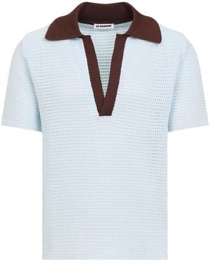 Jil Sander Polo Shirt - Blue