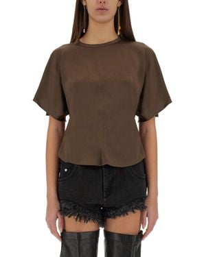Isabel Marant Karlita Top - Brown