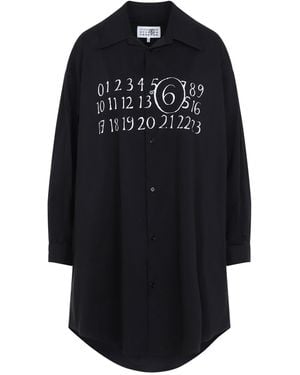 MM6 by Maison Martin Margiela Mini Dress - Black