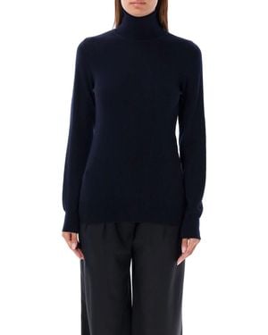 Rhea Roll-neck Jumper - Blue