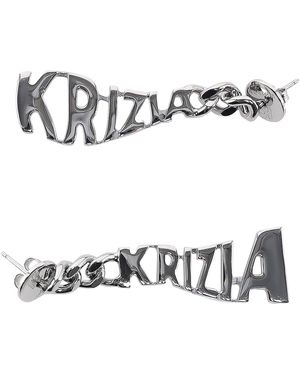 K KRIZIA Earrings - White