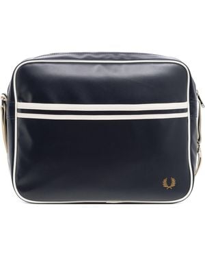 Fred Perry Laurel Wreath Crossbody Bag - Blue