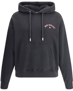 Off-White c/o Virgil Abloh Star Arrow Skate Hoodie - Grey