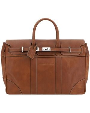 Brunello Cucinelli Duffle Bag - Brown