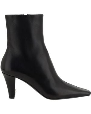 Saint Laurent Jill Heeled Boots - Black