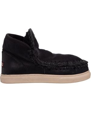 Mou Eskimo Eva Summer Ankle Boots - Black