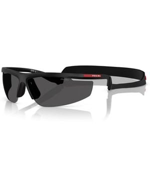 Prada Linea Rossa Sunglasses 0ps A02s - Black