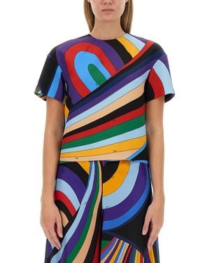 Emilio Pucci Cady Top - Blue