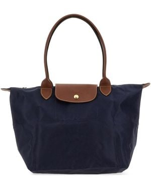 Longchamp Le Pliage Tote Bag - Blue