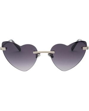 サングラス BUSTOUT Bust Out - PYTHON - ARGENTO - SN002 VERDE - argento Bustout Sunglasses PYTHON - ARGENTO - SN002 VERDE - Argento