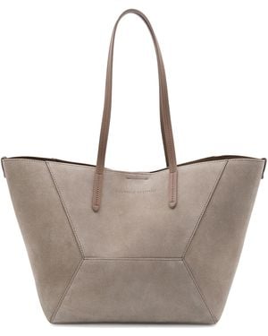 Brunello Cucinelli Bc Duo Tote Bag - Brown