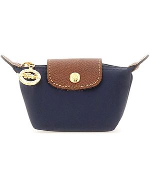 Longchamp Portamonete le pliage - Blu