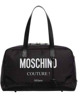 Moschino Duffle Bag - Black