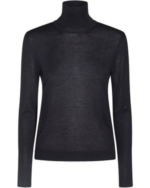 Tom Ford Roll-neck Jumper - Blue