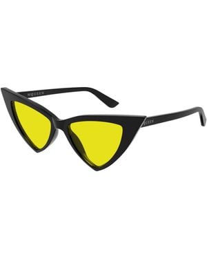 McQueen Sunglasses Am0518s - Yellow