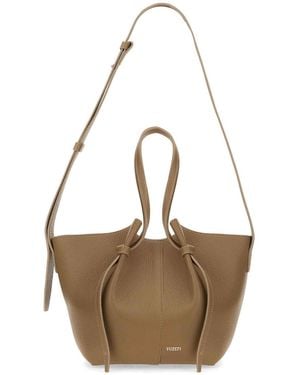 Yuzefi Square Mochi Crossbody Bag - Natural