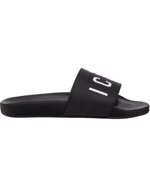 DSquared² Icon Slides - Black