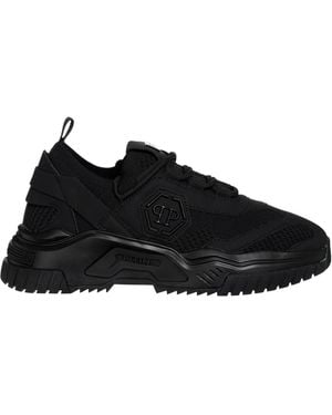 Philipp Plein Runner Hexagon Trainers - Black