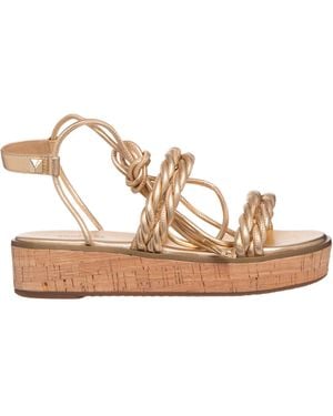 Michael Kors Marina Sandals - Natural
