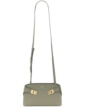 Ferragamo Hug Crossbody Bag - Natural