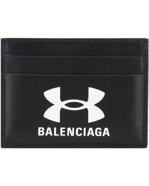 Balenciaga Under Armour Credit Card Holder - Black